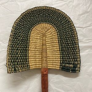 Handwoven fan